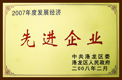 發(fā)展經(jīng)濟(jì)先進(jìn)企業(yè)